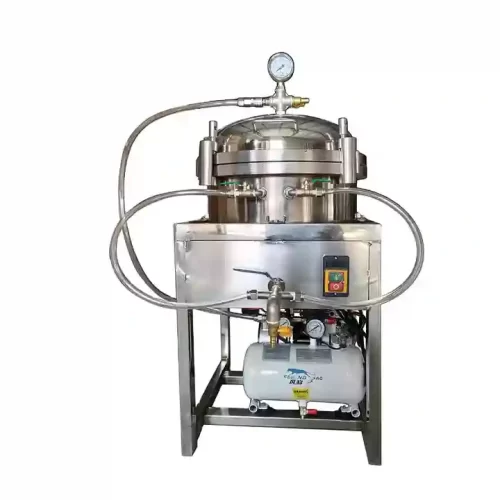 Small commercial stainless steel air pressure oil filter refinery Machine 1
