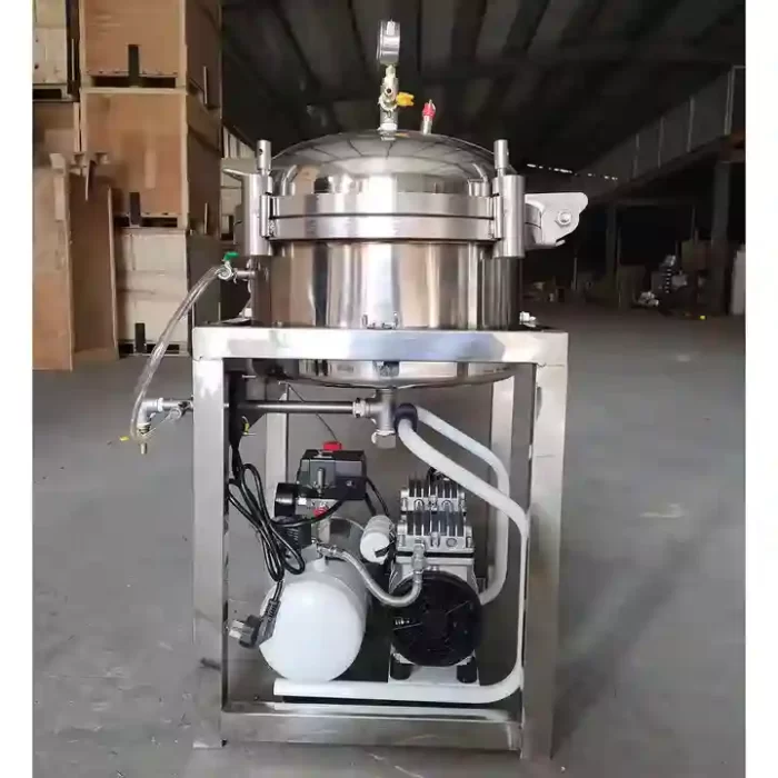 Small commercial stainless steel air pressure oil filter refinery Machine 2