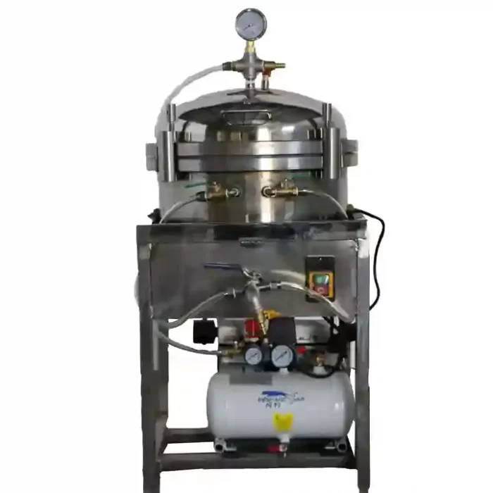 Small commercial stainless steel air pressure oil filter refinery Machine 4