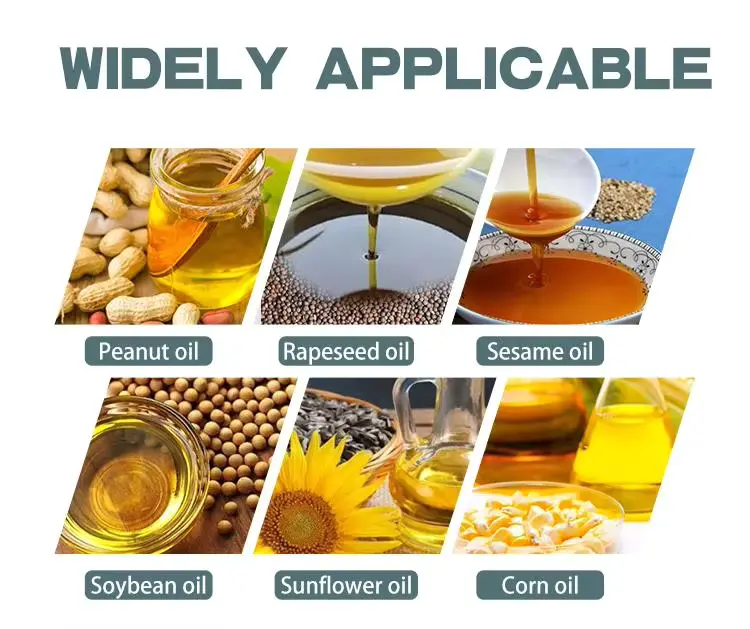 centrifugal oil filter machine of crop oils that can be filtered