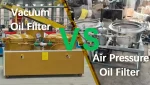 Vacuum and Pneumatic Oil Filter Machines