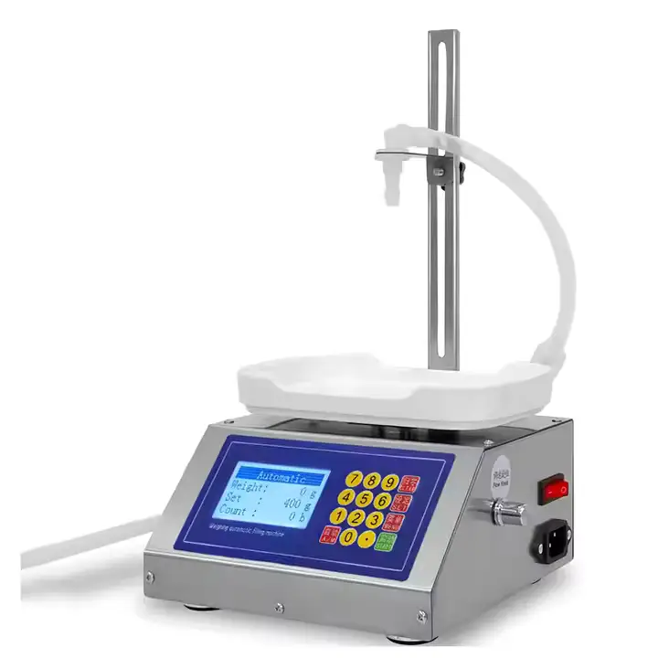 Small liquid filling weighing and quantitative edible oil filling machine 3200 2