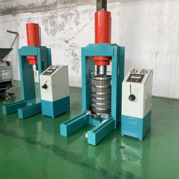 Upgraded high-pressure hydraulic oil press for industrial cold-pressed oil Single-barrel 4