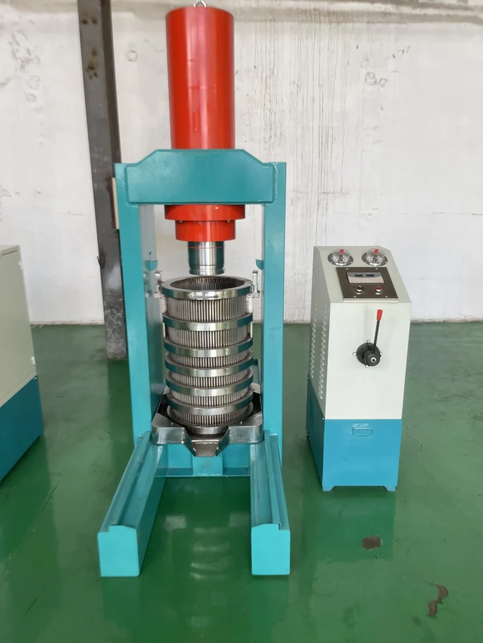 Upgraded high-pressure hydraulic oil press for industrial cold-pressed oil Single-barrel 5