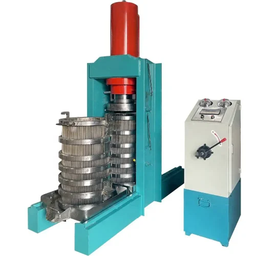Upgraded high-pressure hydraulic oil press for industrial cold-pressed oil double-barrel1