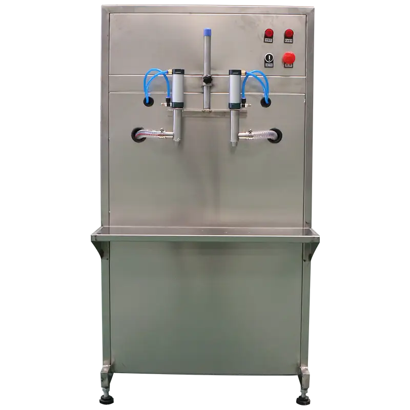 Affordable dual-nozzle 100ml-5000ml piston-type dosing edible oil filling machine 5