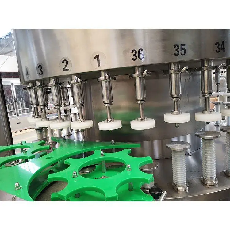 Automatic rotary vacuum negative pressure filler for wine, juice, beverages, and water 5