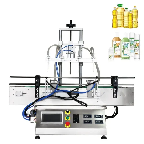 Commercial simple small automatic desktop quantitative liquid paste filling machine No hopper