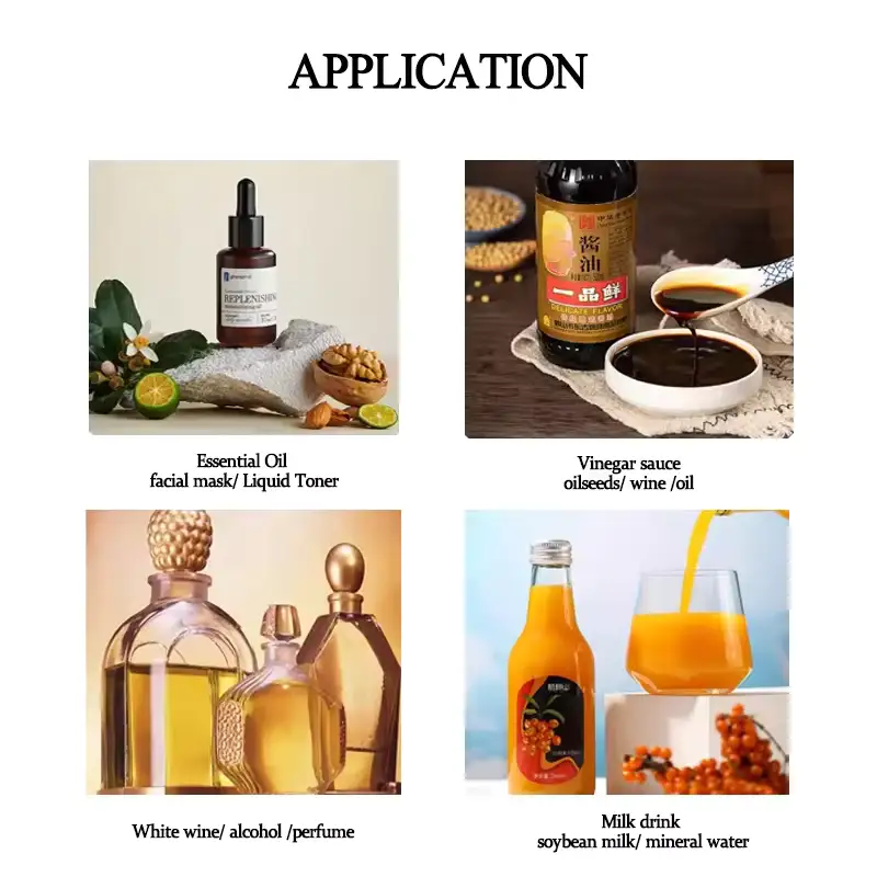 Fully automatic servo 4-head piston magnetic pump vertical filling machine Details 1