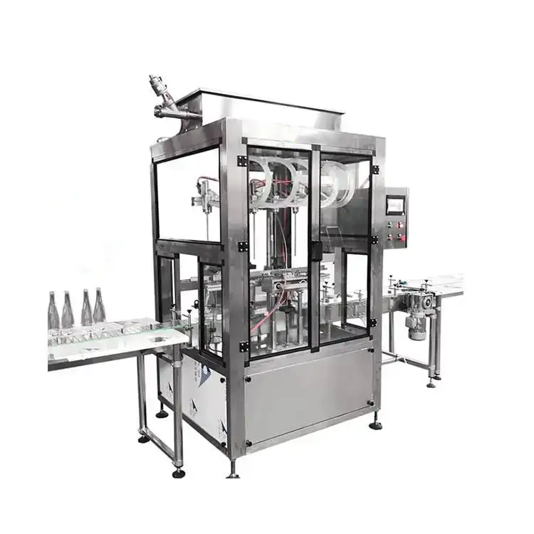 Fully automatic servo pump gravity type multi-head linear filling machine - الصورة 6
