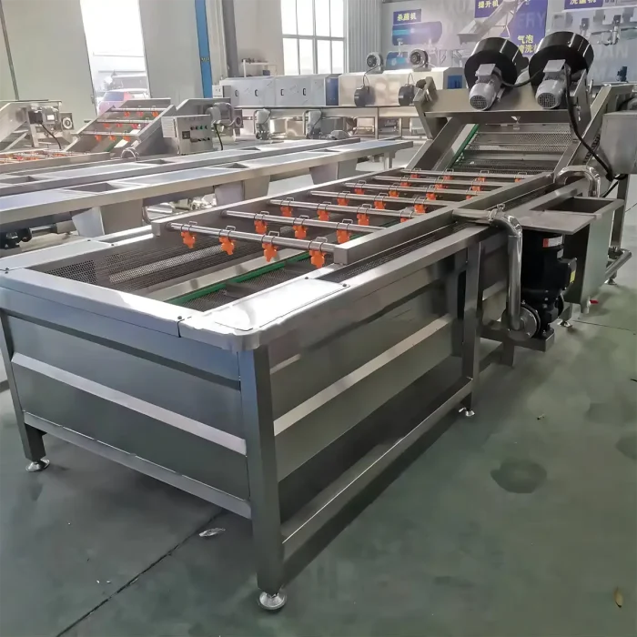 Highly Efficient Commercial Ozone Fruit And Vegetable Bubble Washer ...