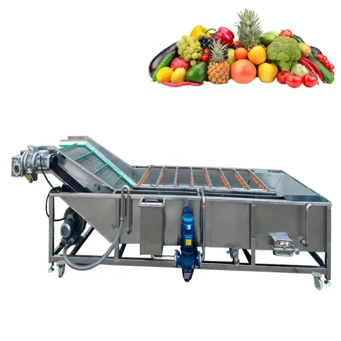 Highly Efficient Commercial Ozone Fruit And Vegetable Bubble Washer ...