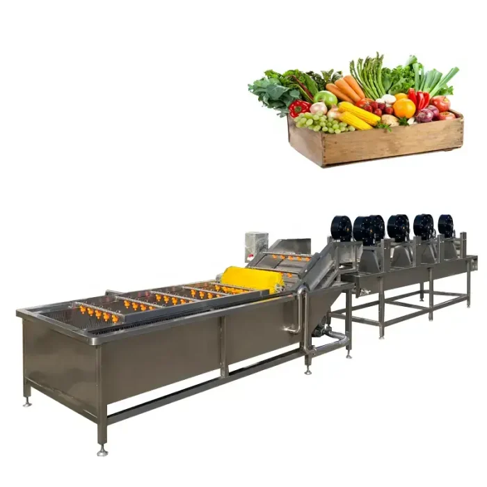 Highly Efficient Commercial Ozone Fruit And Vegetable Bubble Washer ...