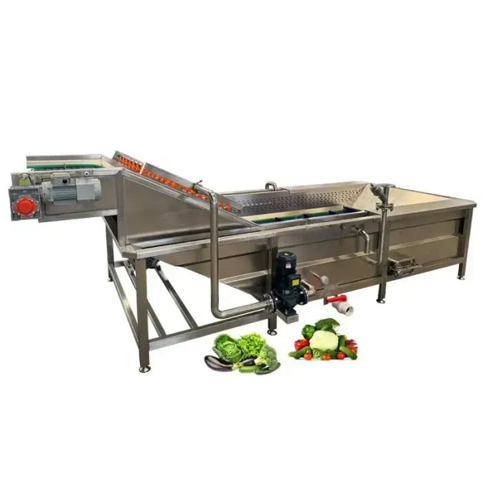 Highly Efficient Commercial Ozone Fruit And Vegetable Bubble Washer ...