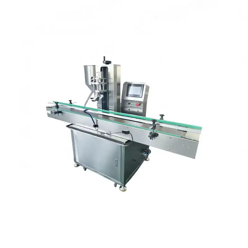 Semi-automatic single-head servo-operated gear pump liquid filling machine 5