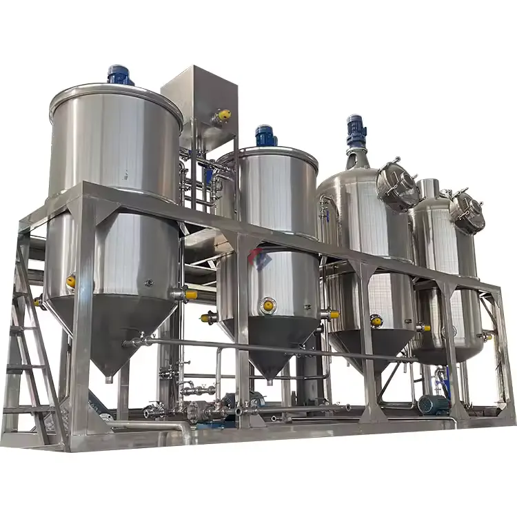 Food-grade vegetable oil Edible Oil Refining and Filtration Equipment