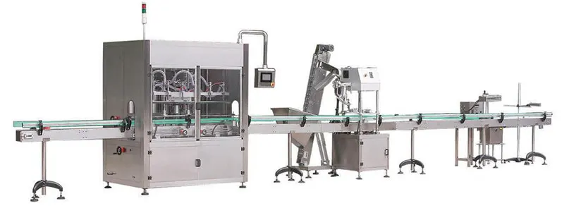 Filling + Capping + Labeling Production Line