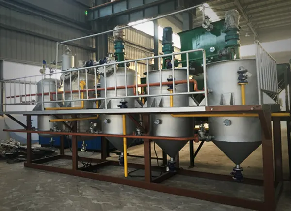 Small-scale fully refining equipment