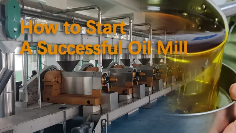 How to Start A Successful Oil Mill
